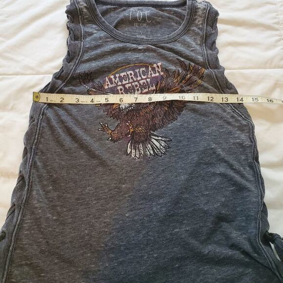 IOC by icons small junior women's tie tank top - Picture 5 of 9